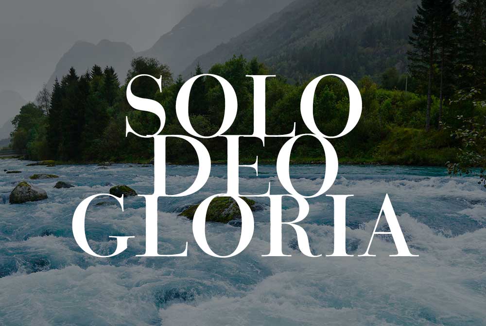 Solo deo gloria