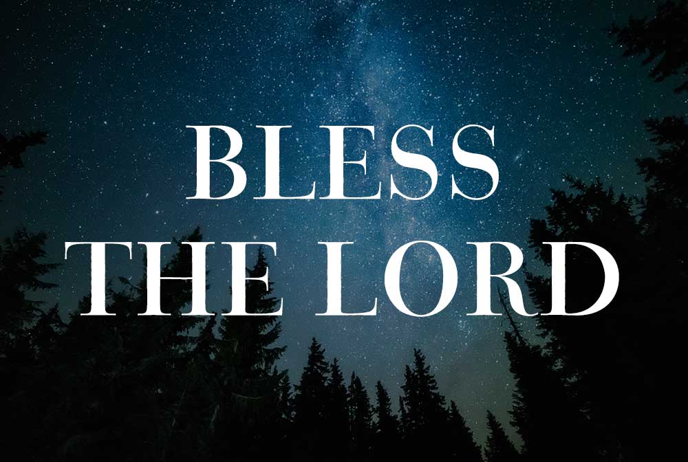 Bless the Lord O My Soul, Winston Bosch