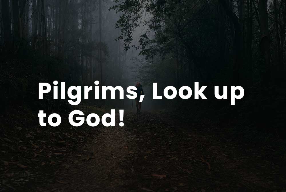 Pilgrims, look up to God!