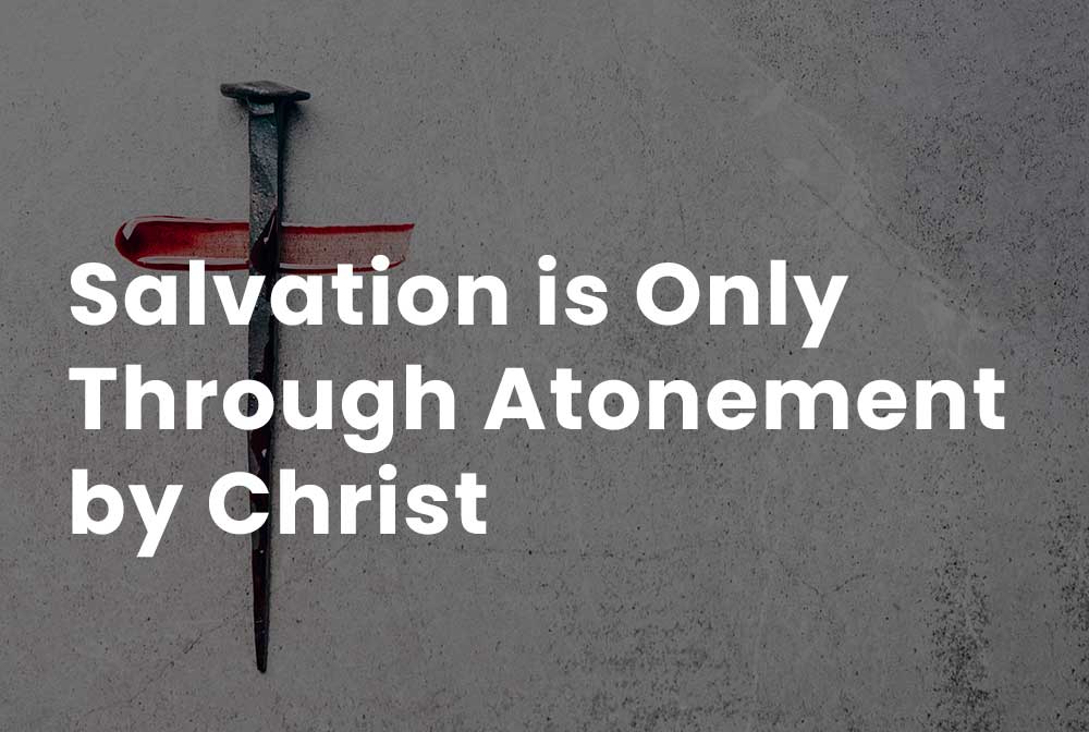 Salvation Through Christ Sermon